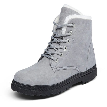 Women Winter Ankle Boots Winter Shoes - WanderMart Co.