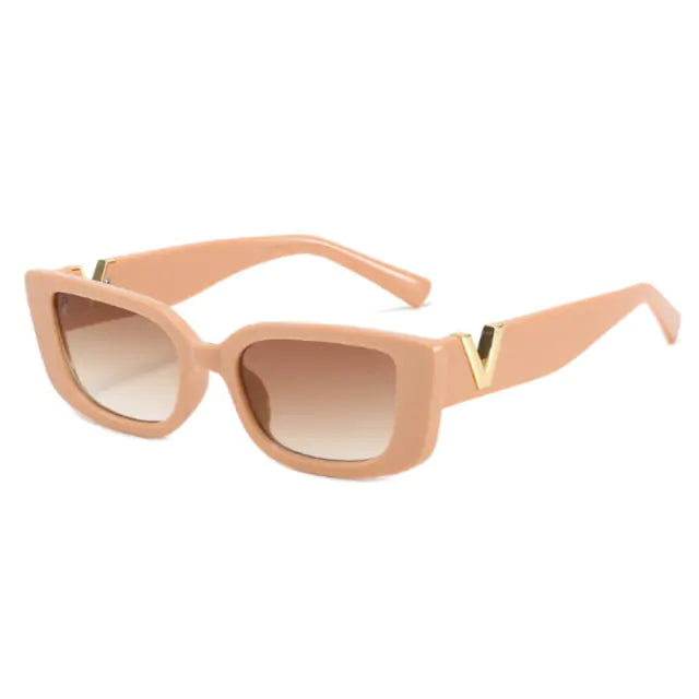 Rectangle Retro Sunglasses - WanderMart Co.