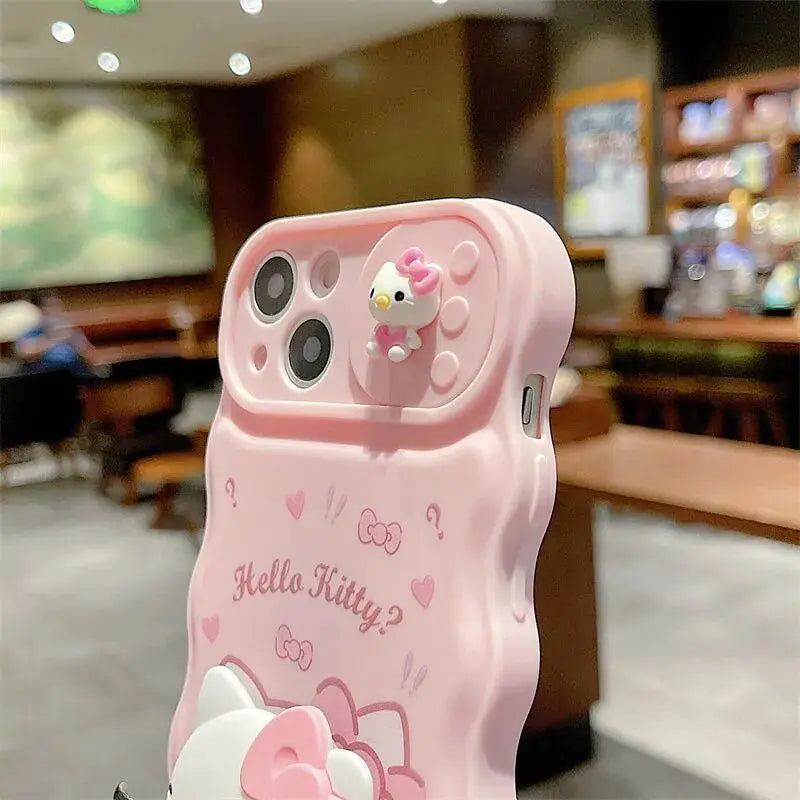 Hello Kitty Sliding Camera Phone Case - WanderMart Co.