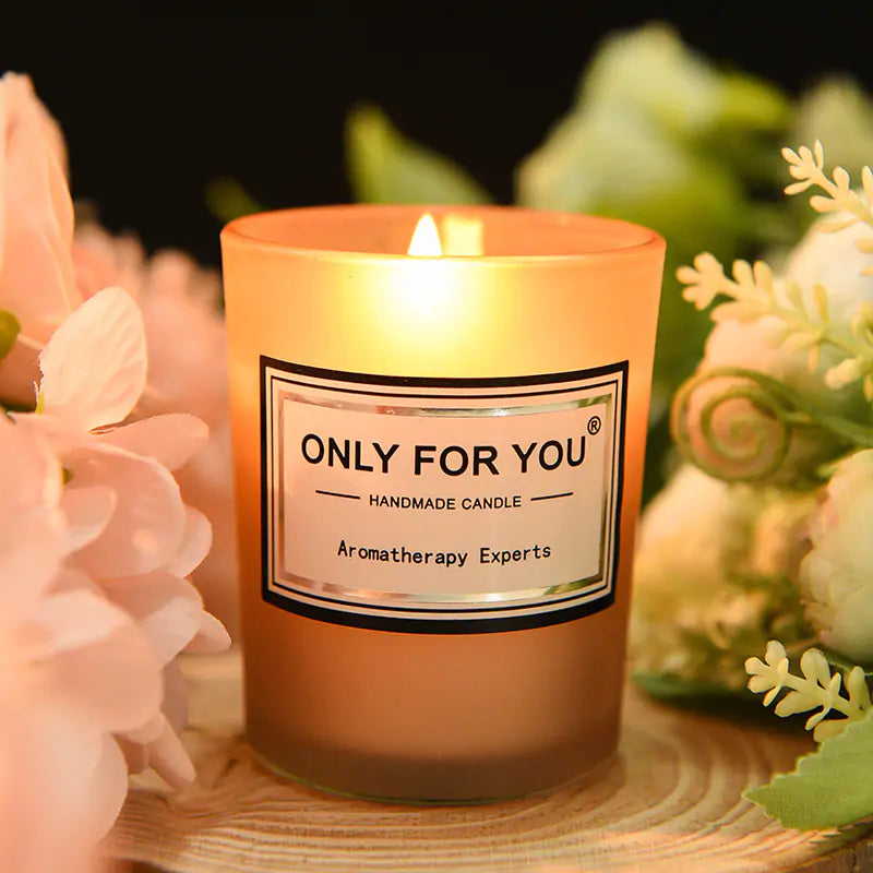 Romantic Floral Aromatherapy Smokeless Candle - WanderMart Co.