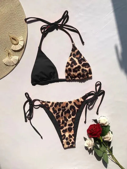 Leopard Bikini - WanderMart Co.