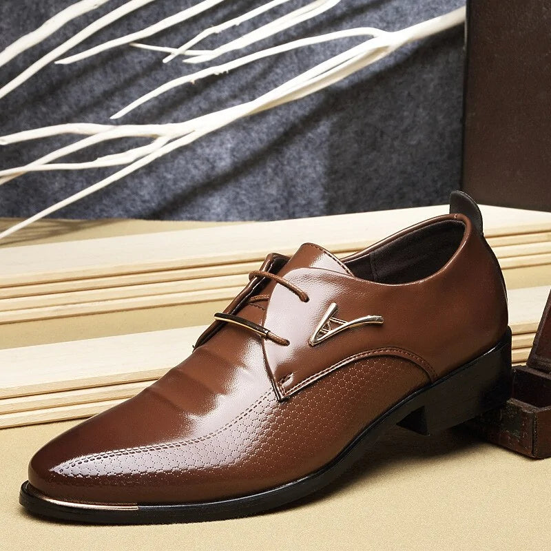 Men's Casual Leather Shoes - WanderMart Co.