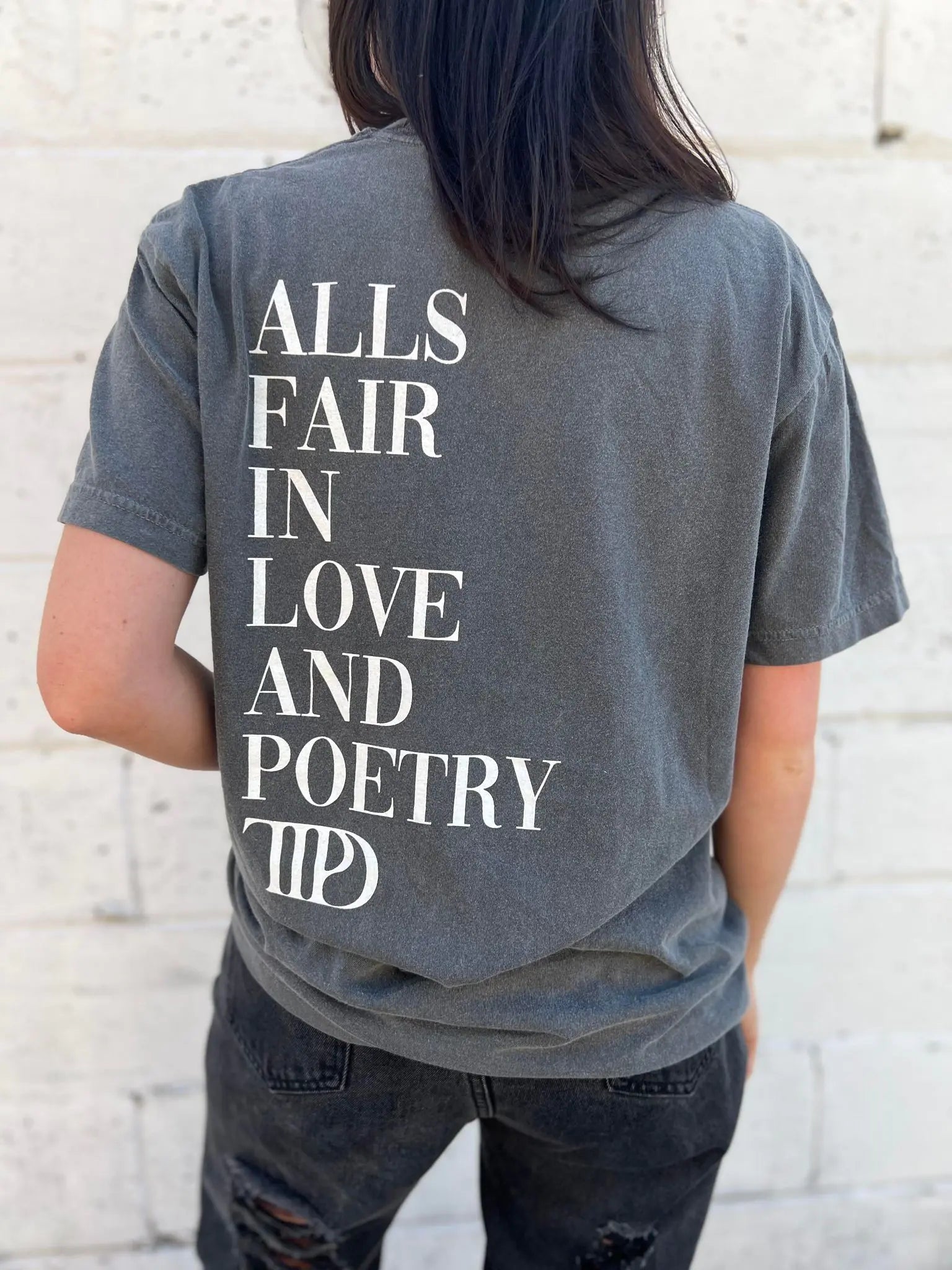 All's Fair in Love and Poetry Tee - WanderMart Co.