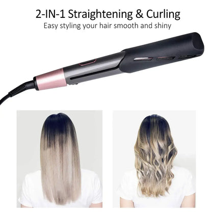 Hair Straightener and Curler - WanderMart Co.