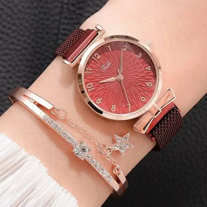 Luxury Magnetic Quartz Bracelet Watches - WanderMart Co.