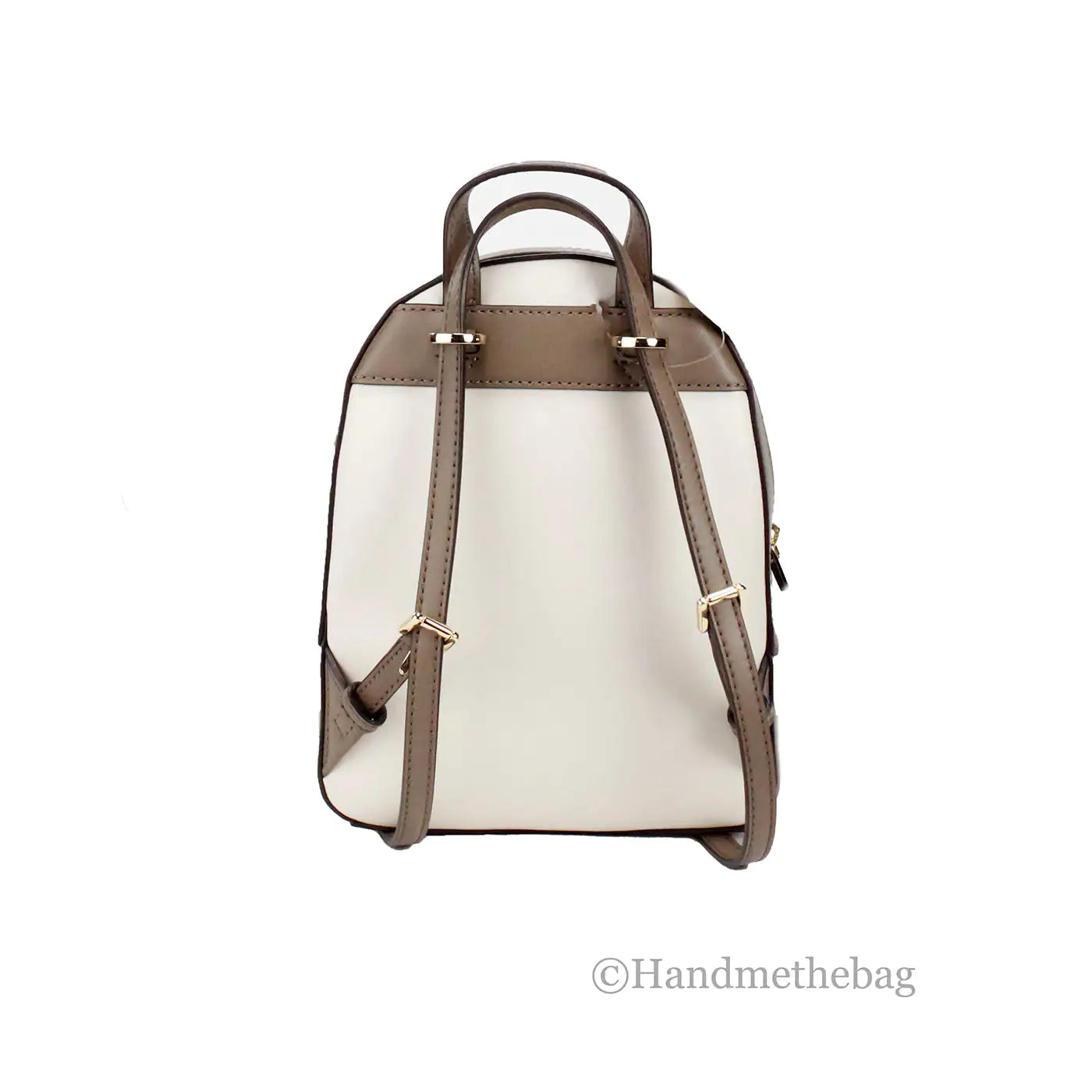 Michael Kors Jaycee Mini Light Cream Pocket Backpack - WanderMart Co.