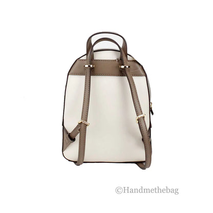 Michael Kors Jaycee Mini Light Cream Pocket Backpack - WanderMart Co.