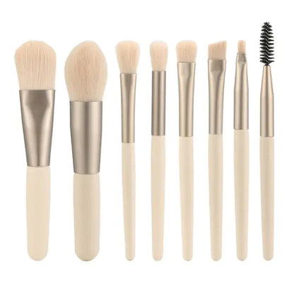 8 Pieces Makeup Brushes Set - WanderMart Co.