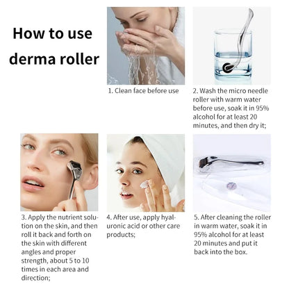 Derma Roller Skin Care & Body Treatment - WanderMart Co.