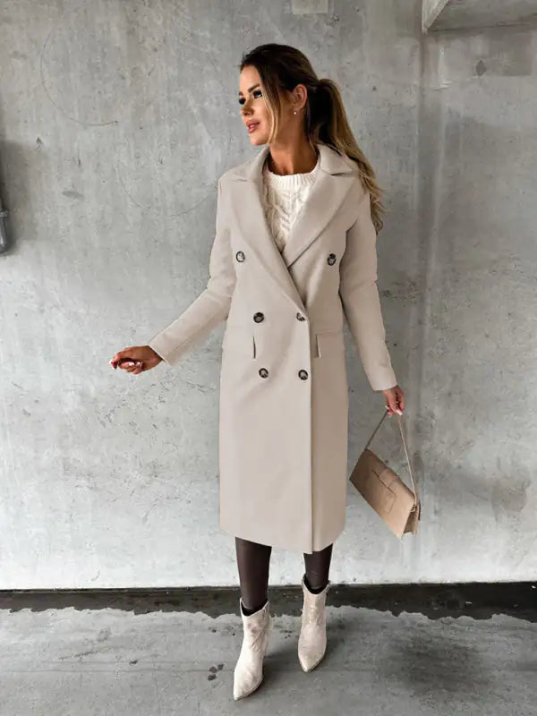 Business Casual Overcoat for Women - WanderMart Co.