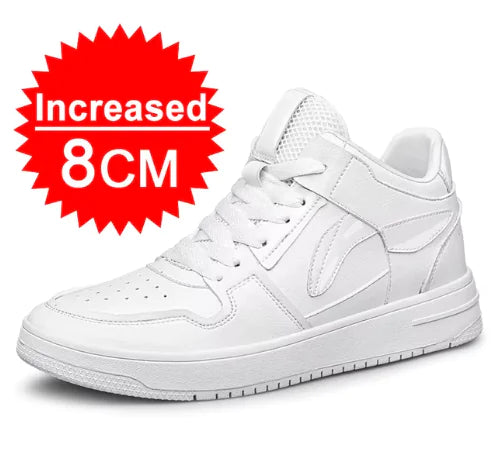 Elevator Shoes for Fashion Men Black Casual Sneakers Men - WanderMart Co.