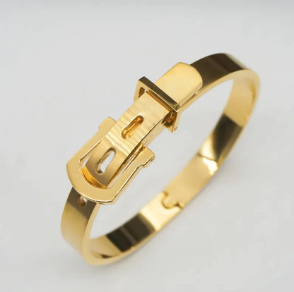 Classic Belt Buckle Bracelet - WanderMart Co.