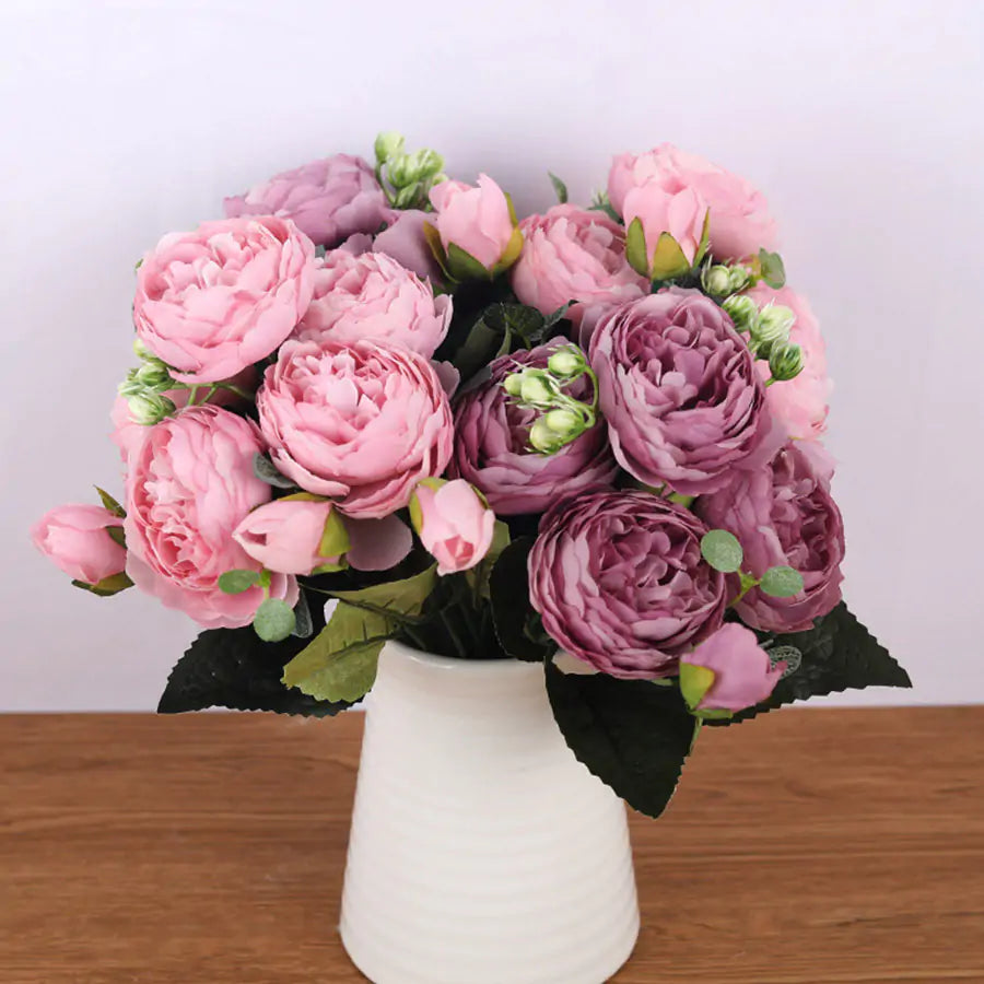 Artificial Flowers Bouquet - WanderMart Co.