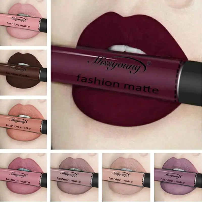 Brand Makeup Matte Lipstick - WanderMart Co.