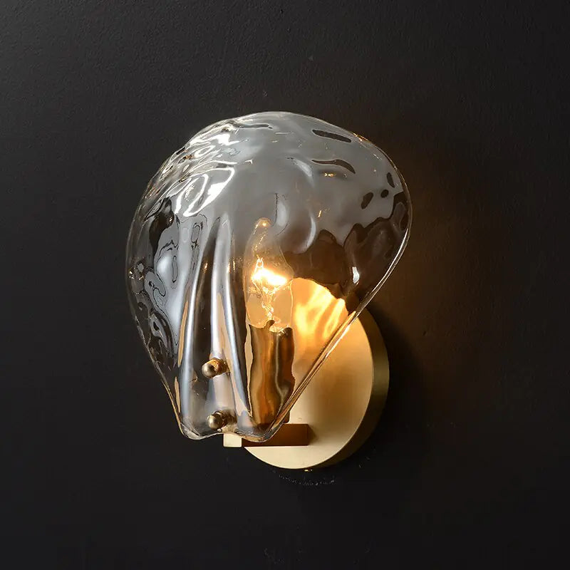 Creative Copper Shell Wall Lamp - WanderMart Co.