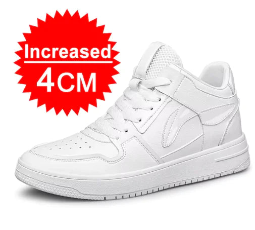 Elevator Shoes for Fashion Men Black Casual Sneakers Men - WanderMart Co.