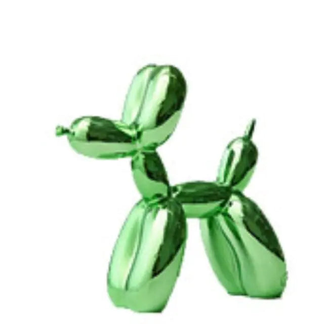 Resin Balloon Dog Statue Figurines - WanderMart Co.