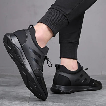 Casual Black Mesh Shoe - WanderMart Co.