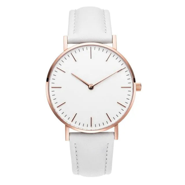 Luxury Brand Rose Gold Watch - WanderMart Co.