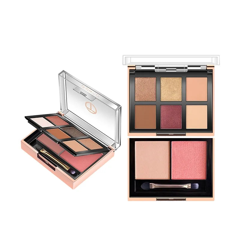 Colors Makeup Eyeshadow Palette Cosmetic Kit - WanderMart Co.