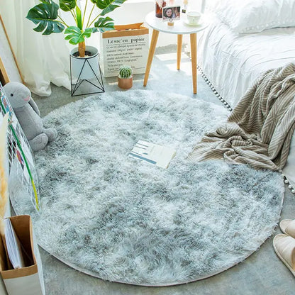 2023 New Warm Thick Round Rug Carpets - WanderMart Co.