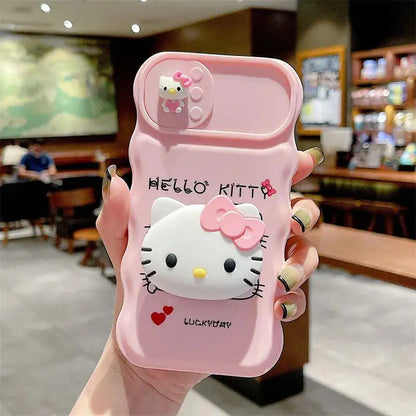 Hello Kitty Sliding Camera Phone Case - WanderMart Co.