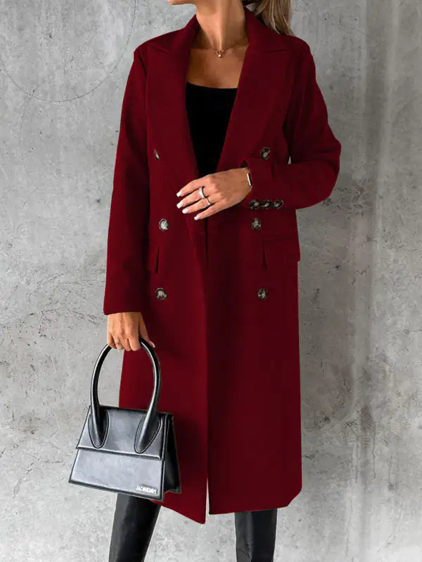 Business Casual Overcoat for Women - WanderMart Co.