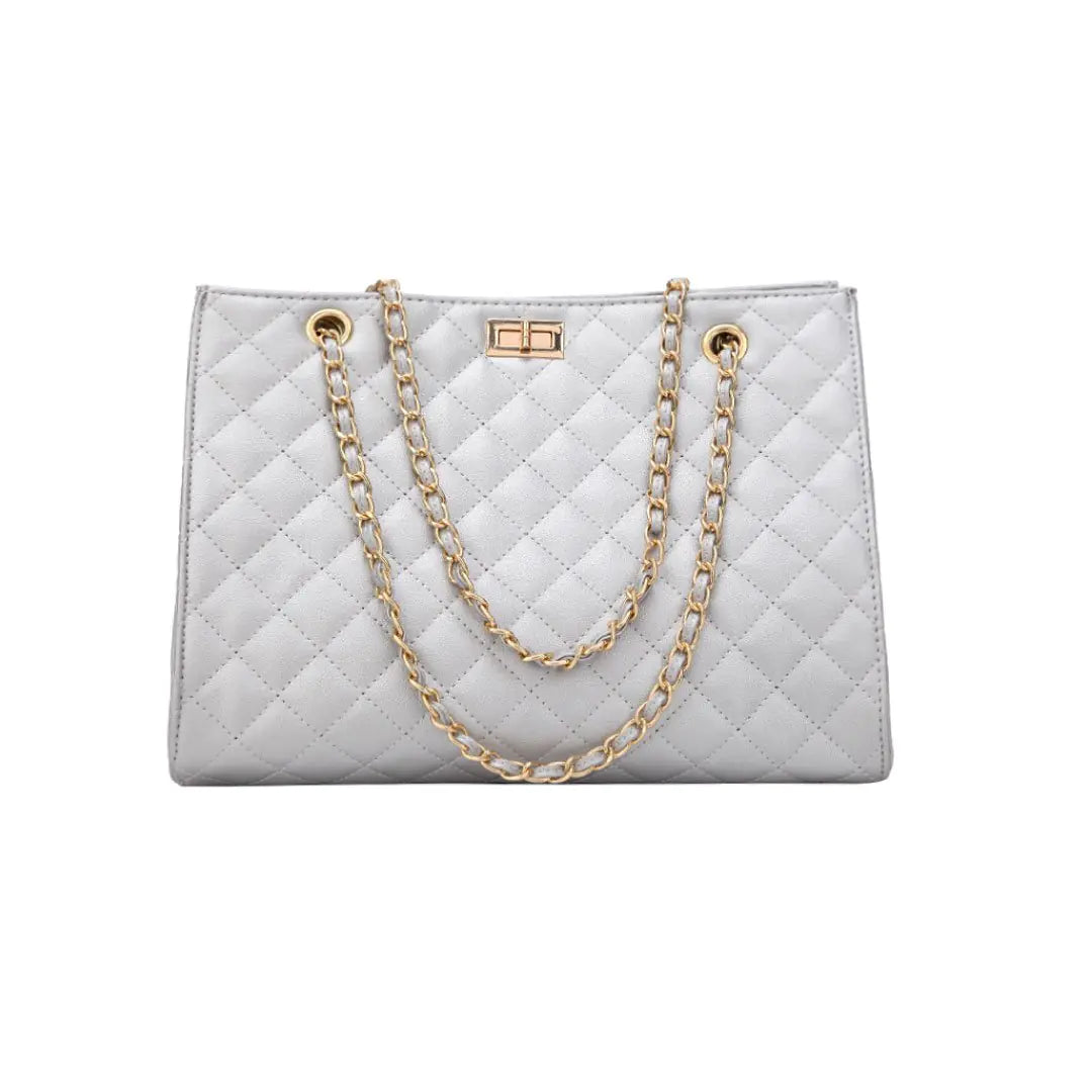 Quilted Shoulder Bag - WanderMart Co.