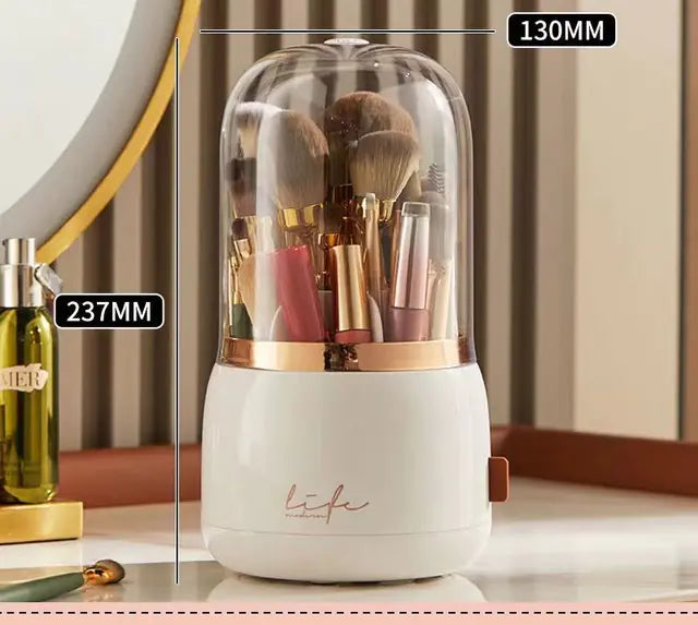 Rotating Makeup Brush Storage - WanderMart Co.