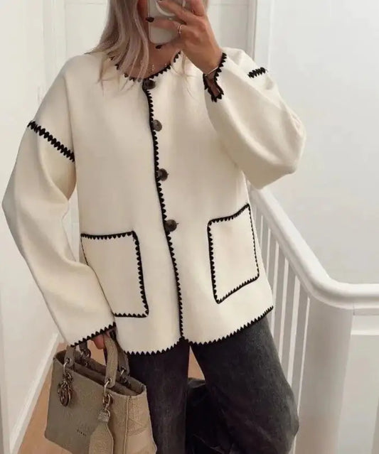 Fashionable Knit Cardigan Coat: Women's Winter Style - WanderMart Co.