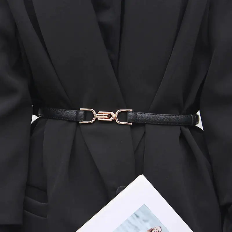 Adjustable Leather Dress Belt - WanderMart Co.