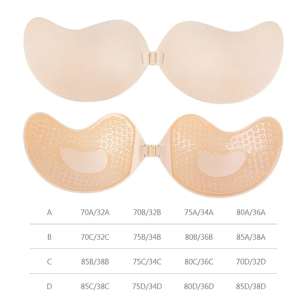 Bra Reusable Silicone Strapless Chest - WanderMart Co.