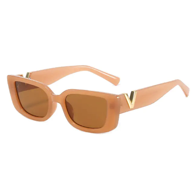 Rectangle Retro Sunglasses - WanderMart Co.