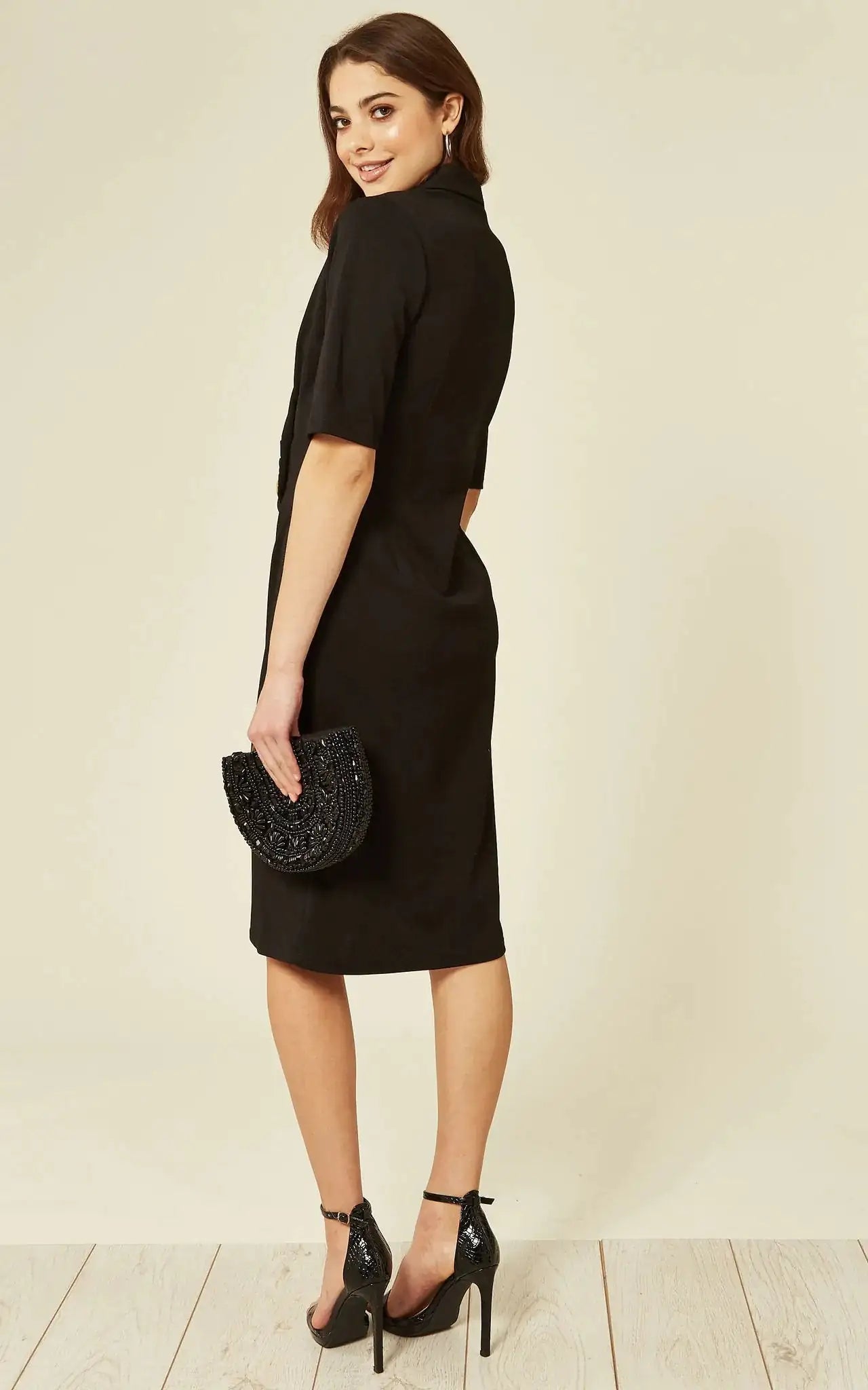 Diane Wrap Blazer Dress - WanderMart Co.