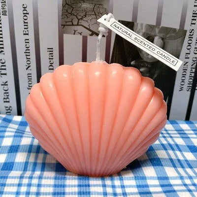 Shell Candle: Versatile Home Decoration & Gift - WanderMart Co.