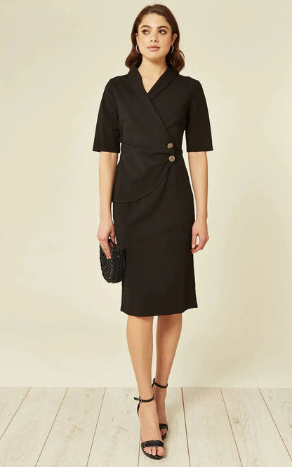 Diane Wrap Blazer Dress - WanderMart Co.