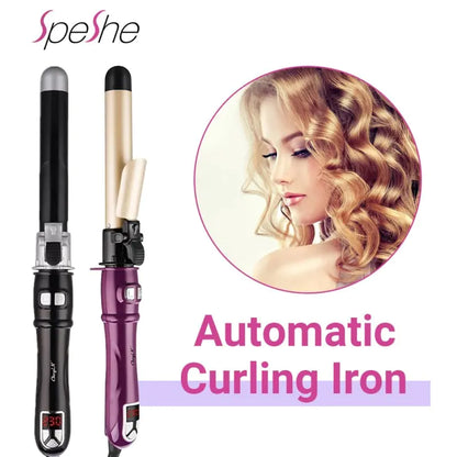 Automatic Rotate Hair Curler - WanderMart Co.