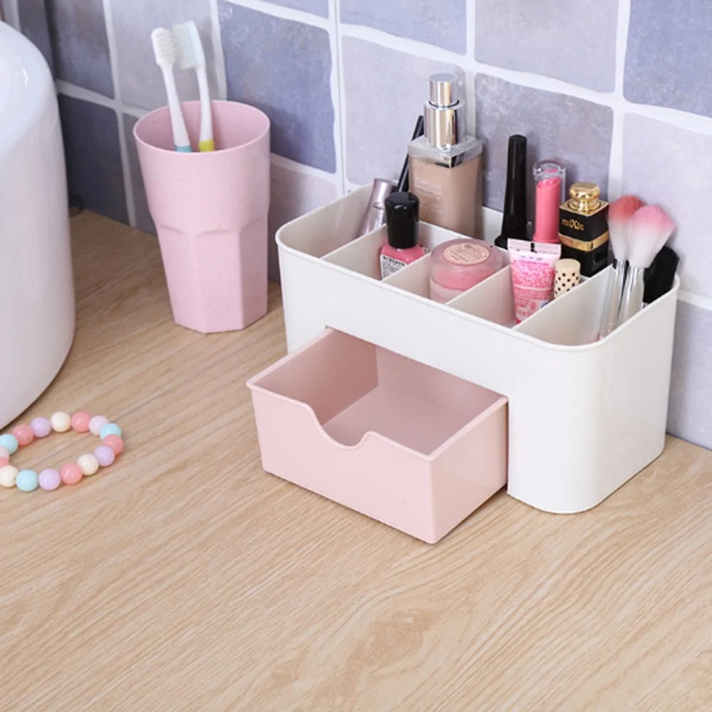 Plastic Makeup Organizer - WanderMart Co.