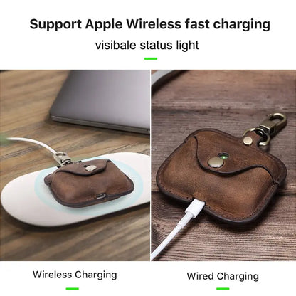 Wireless Earphone Cover With Key Chain Hook - WanderMart Co.