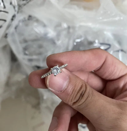 Romantic Design Crystal Ring - WanderMart Co.