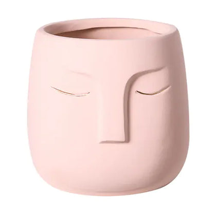 Ceramic Face Living Room Vase - WanderMart Co.