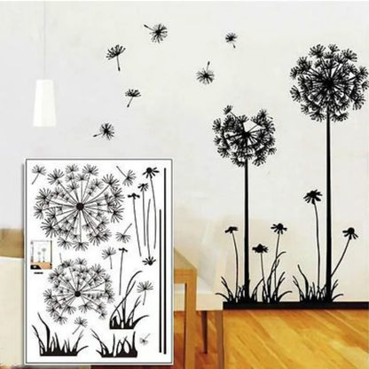 Dandelion Living Room and Bedroom Wall Sticker - WanderMart Co.