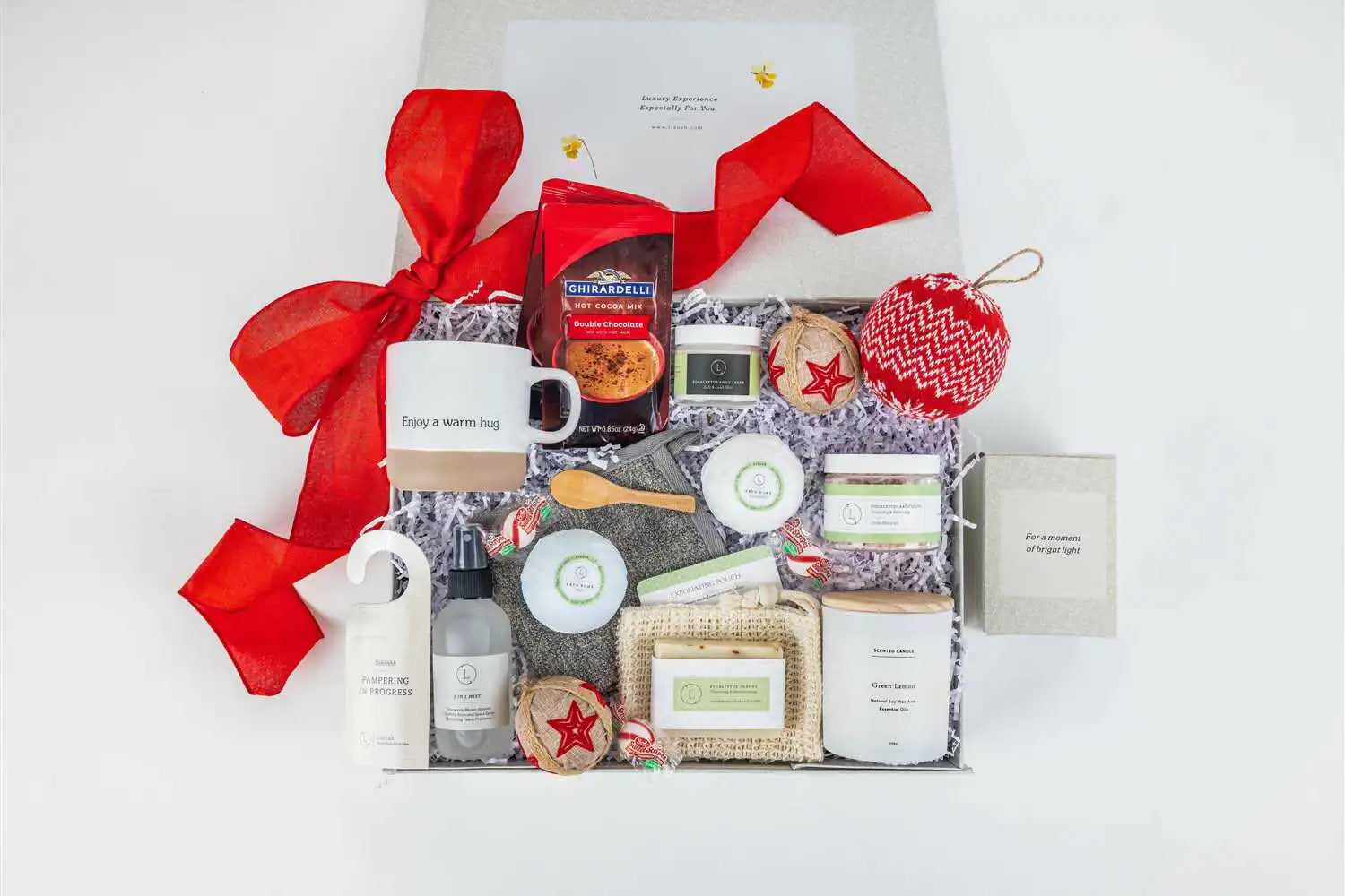 Christmas Gift Basket, Christmas Gift Set Box - WanderMart Co.