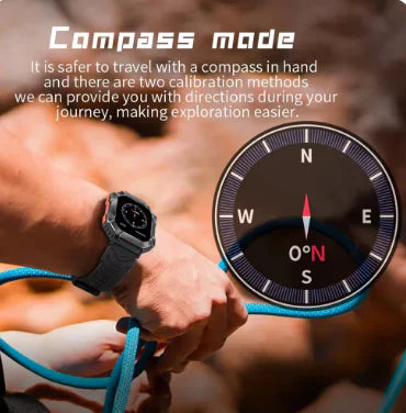 2024 Titan Pro Smart Watch: 2.0-Inch AI Fitness Tracker with Bluetooth Calling & IP68 Waterproof - WanderMart Co.