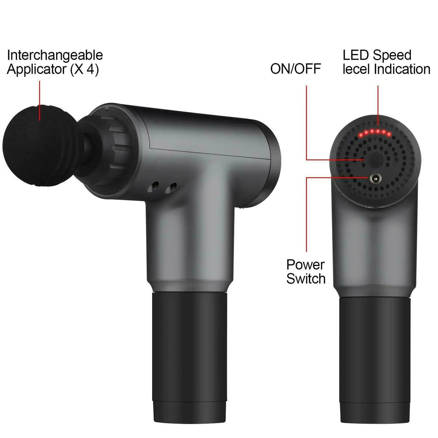 Massage Gun Percussion Massager Deep - WanderMart Co.