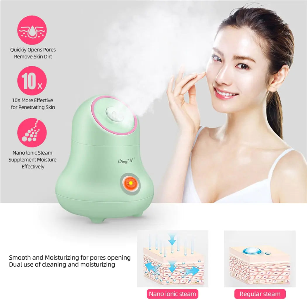 Nano Ionic Face Steamer - WanderMart Co.