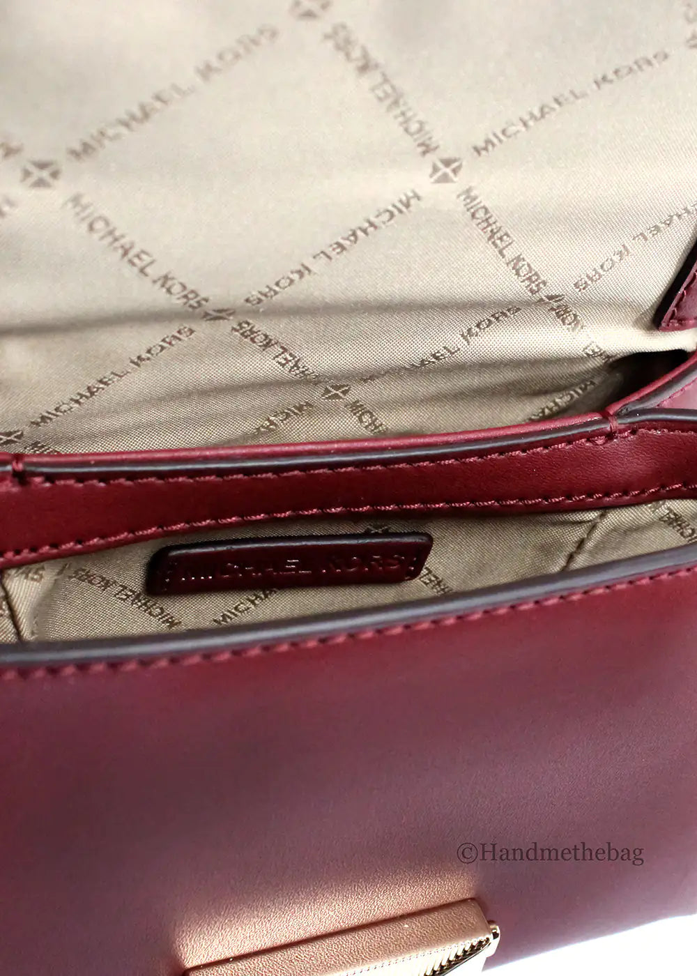 Michael Kors Cece Small Cherry Vegan Convertible Flap Crossbody - WanderMart Co.