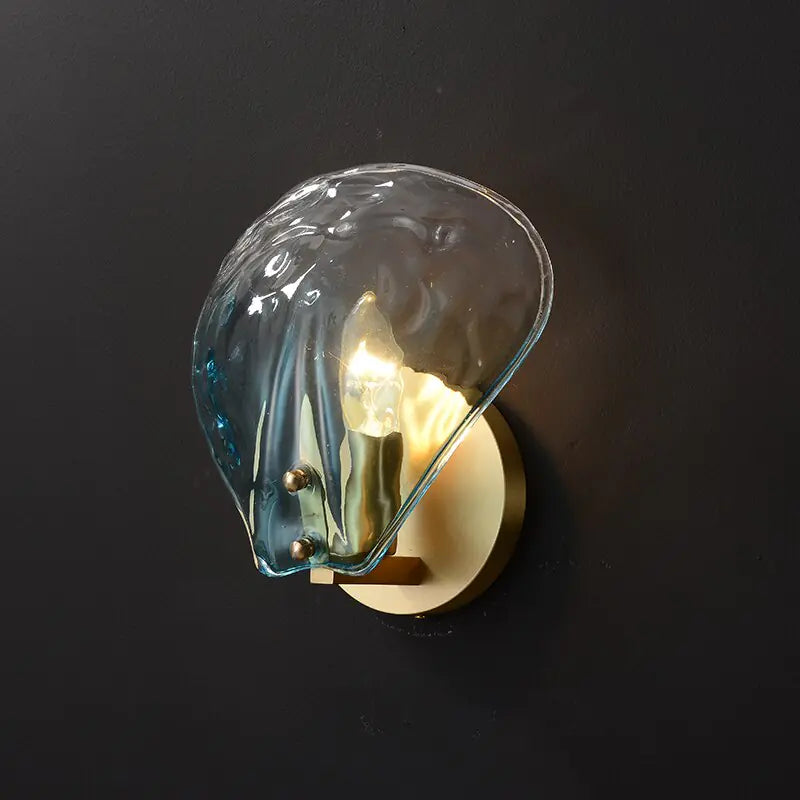 Creative Copper Shell Wall Lamp - WanderMart Co.