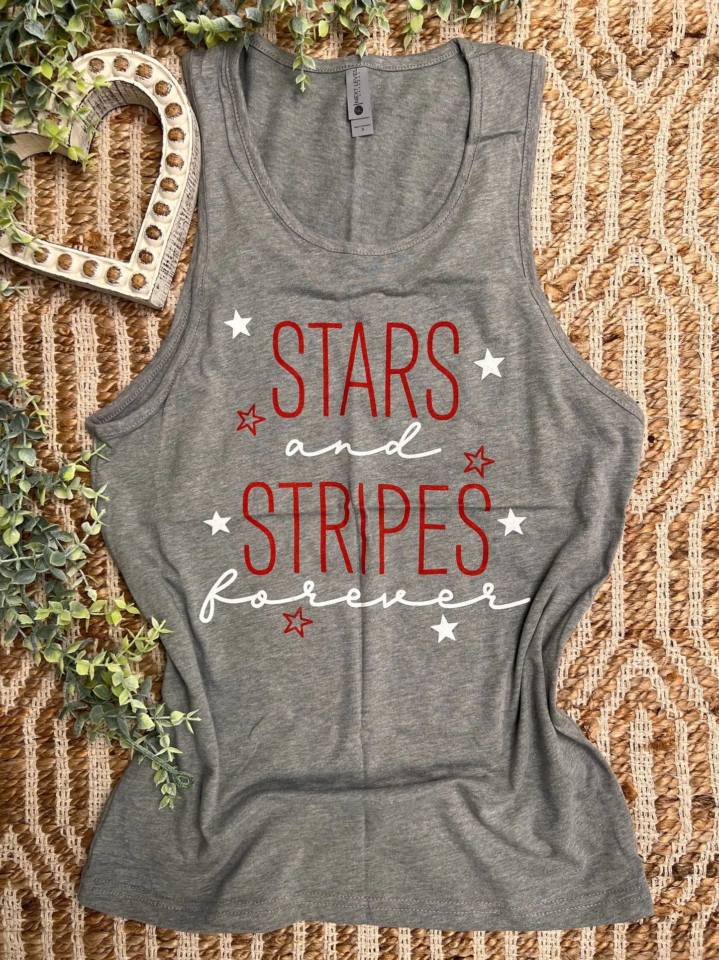 Stars And Stripes Forever Tank - WanderMart Co.