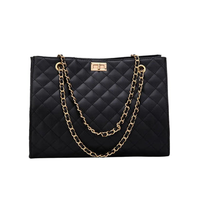 Quilted Shoulder Bag - WanderMart Co.